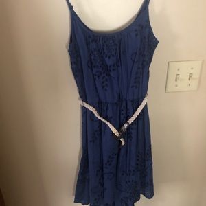 Blue dress